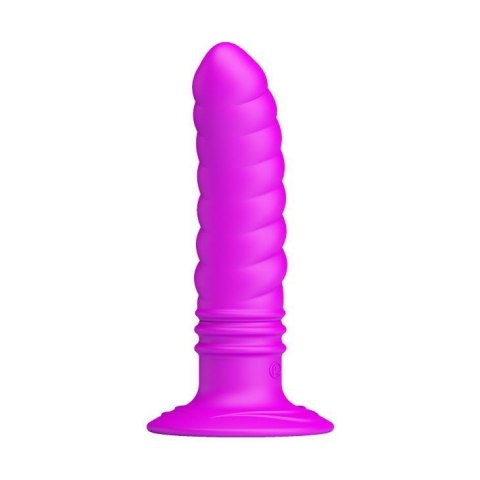 Korek analny z wibacjami przyssawka 10 trybów 12cm Korek analny z wibacjami przyssawka 10 trybów 12cm
