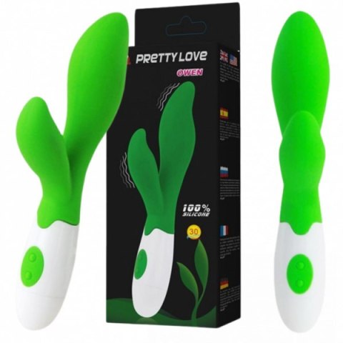 Wibrator z dużym masażerem łechtaczki 30tryb 30cm Wibrator z dużym masażerem łechtaczki 30tryb 30cm