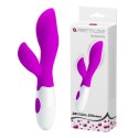 Wibrator z dużym masażerem łechtaczki 30tryb 30cm Wibrator z dużym masażerem łechtaczki 30tryb 30cm