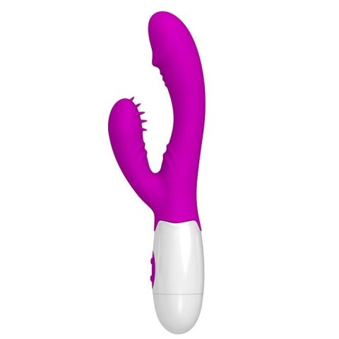 Wygięty wibrator punkt g z masażerem 20cm 7trybów Wygięty wibrator punkt g z masażerem 20cm 7trybów