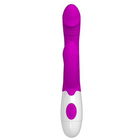 Wygięty wibrator punkt g z masażerem 20cm 7trybów Wygięty wibrator punkt g z masażerem 20cm 7trybów