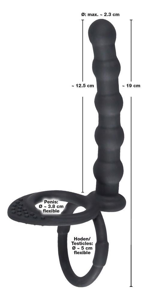 Podwójny pierścień penis jądra sex koraliki analne Podwójny pierścień penis jądra sex koraliki analne