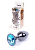 Sex plug korek analny stalowy z kryształem 2,7cm Sex plug korek analny stalowy z kryształem 2,7cm