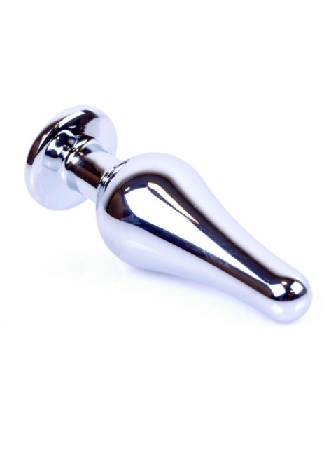 Stalowy korek analny wąski plug diament 9cm Stalowy korek analny wąski plug diament 9cm