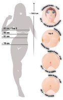Lalka dmuchana erotyczna 3 otwory sex dziurki Lalka dmuchana erotyczna 3 otwory sex dziurki