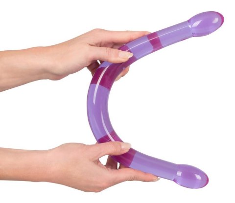 Silikonowe długie podwójne giętkie dildo 44 cm Silikonowe długie podwójne giętkie dildo 44 cm