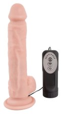 Dildo realistyczne posuw przyssawka 8trybów 21cm Dildo realistyczne posuw przyssawka 8trybów 21cm