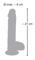 Dildo realistyczne posuw przyssawka 8trybów 21cm Dildo realistyczne posuw przyssawka 8trybów 21cm
