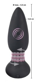 Korek analny rotujący zatyczka pilot 14cm 7trybów Korek analny rotujący zatyczka pilot 14cm 7trybów