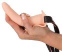 Wibrator strap-on uprząż paski 10 trybów 15cm sex Wibrator strap-on uprząż paski 10 trybów 15cm sex
