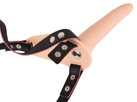 Wibrator strap-on uprząż paski 10 trybów 15cm sex Wibrator strap-on uprząż paski 10 trybów 15cm sex