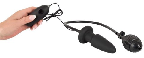 Wibrujące dildo analne pompka korek zatyczka 12 cm Wibrujące dildo analne pompka korek zatyczka 12 cm