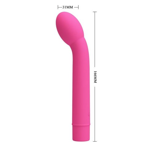 Anatomiczny wibrator masażer punktu g 16cm 10tryb Anatomiczny wibrator masażer punktu g 16cm 10tryb