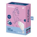 Masażer powietrzny satisfyer love triangle z apką Masażer powietrzny satisfyer love triangle z apką