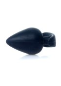 Gładka czarna zatyczka analna duży korek sex plug Gładka czarna zatyczka analna duży korek sex plug