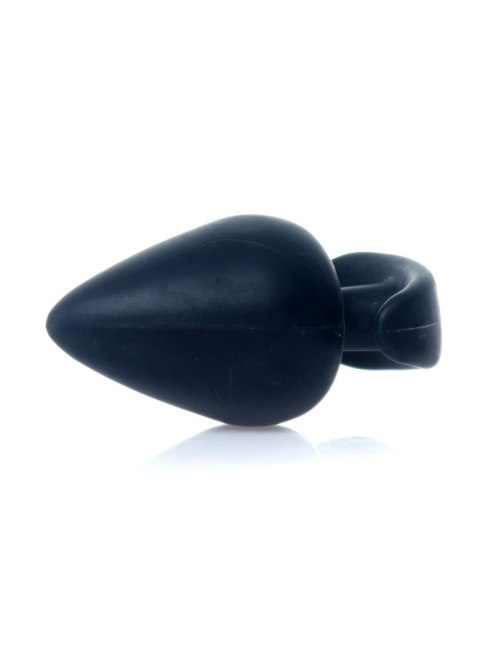 Gładka czarna zatyczka analna duży korek sex plug Gładka czarna zatyczka analna duży korek sex plug