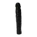 Czarne dildo żylaste analne wodoodporne 16,5 cm Czarne dildo żylaste analne wodoodporne 16,5 cm