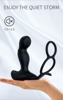 Masażer prostaty z funkcją grzania pierścień na penisa jądra 7trybów USB Masażer prostaty z funkcją grzania pierścień na penisa jądra 7trybów USB