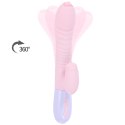 Wibrator króliczek masażer posuw podgrzewany 22cm Wibrator króliczek masażer posuw podgrzewany 22cm