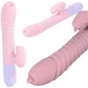 Wibrator króliczek masażer posuw podgrzewany 22cm Wibrator króliczek masażer posuw podgrzewany 22cm