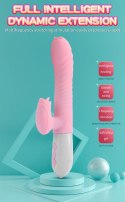 Wibrator króliczek masażer posuw podgrzewany 22cm Wibrator króliczek masażer posuw podgrzewany 22cm