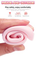 Wibrator króliczek masażer posuw podgrzewany 22cm Wibrator króliczek masażer posuw podgrzewany 22cm