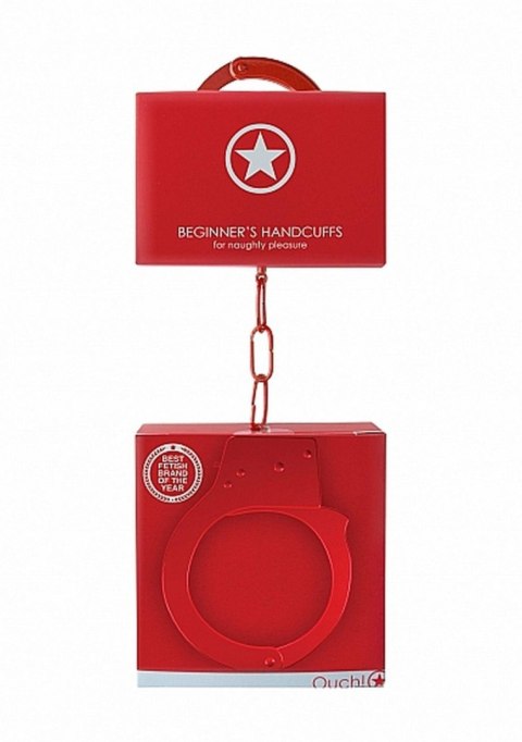 Beginner"s Handcuffs - Red Beginner"s Handcuffs - Red
