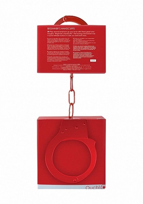Beginner"s Handcuffs - Red Beginner"s Handcuffs - Red