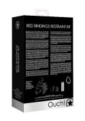 Bed Bindings Restraint Kit - Black Bed Bindings Restraint Kit - Black