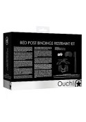 Bed Post Bindings Restraing Kit - Black Bed Post Bindings Restraing Kit - Black