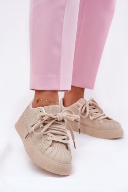 Buty Sportowe Model Eanneth 8970/BL575P Beige - Step in style Step in style