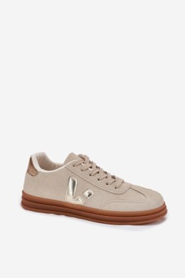 Buty Sportowe Model Micca A005 Beige - Step in style Step in style