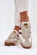 Buty Sportowe Model Rulaana C3083 Beige - Step in style Step in style Buty Sportowe Model Rulaana C3083 Beige - Step in style Step in style