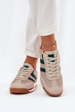 Buty Sportowe Model Rulaana C3083 Dark beige - Step in style Step in style