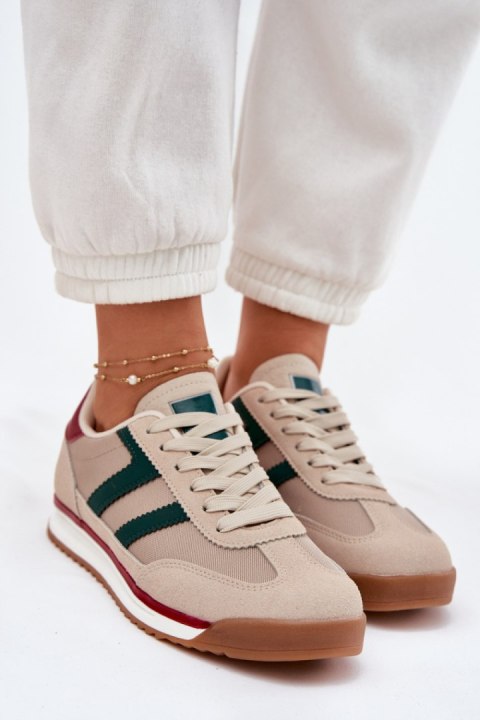 Buty Sportowe Model Rulaana C3083 Dark beige - Step in style Step in style Buty Sportowe Model Rulaana C3083 Dark beige - Step in style Step in style