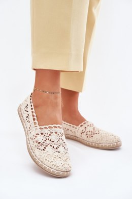 Espadryle Model Adelira WD251 Beige - Step in style Step in style