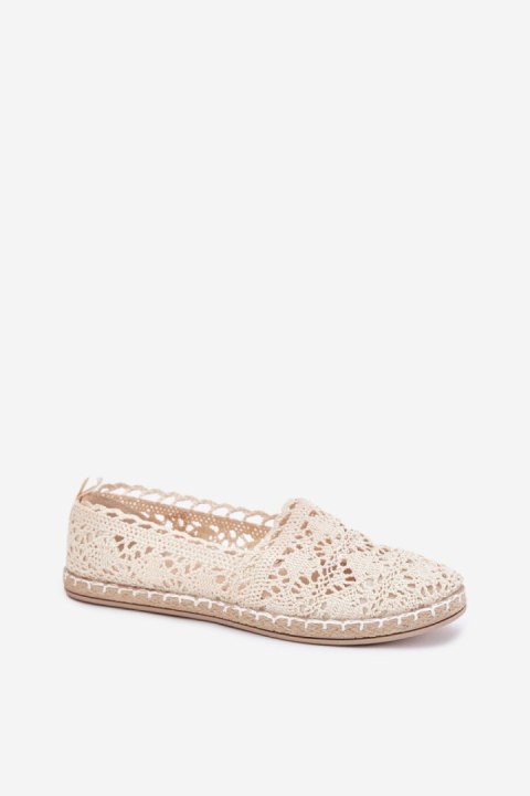 Espadryle Model Adelira WD251 Beige - Step in style Step in style Espadryle Model Adelira WD251 Beige - Step in style Step in style