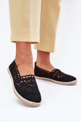 Espadryle Model Adelira WD251 Black - Step in style Step in style