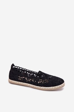 Espadryle Model Adelira WD251 Black - Step in style Step in style