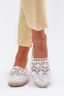 Espadryle Model Adelira WD251 White - Step in style Step in style Espadryle Model Adelira WD251 White - Step in style Step in style