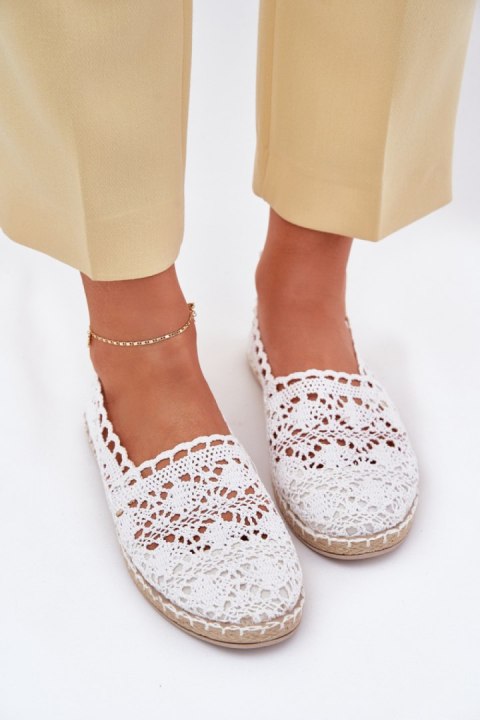 Espadryle Model Adelira WD251 White - Step in style Step in style Espadryle Model Adelira WD251 White - Step in style Step in style