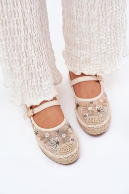 Espadryle Model Laxisa C-797 Beige - Step in style Step in style