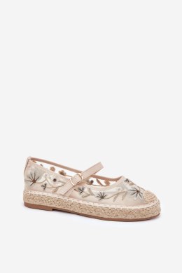 Espadryle Model Laxisa C-797 Beige - Step in style Step in style