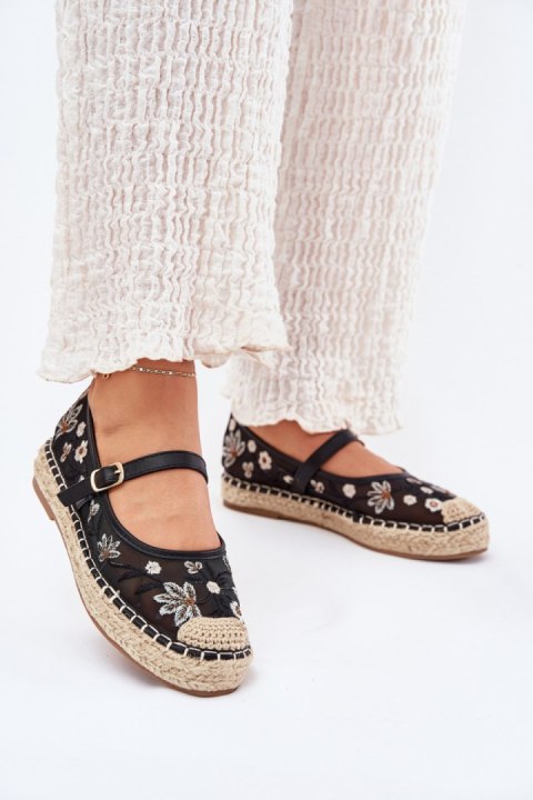 Espadryle Model Laxisa C-797 Black - Step in style Step in style Espadryle Model Laxisa C-797 Black - Step in style Step in style