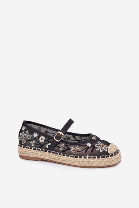 Espadryle Model Laxisa C-797 Black - Step in style Step in style Espadryle Model Laxisa C-797 Black - Step in style Step in style
