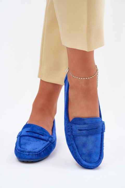 Mokasyny Model Lenvie FT245 Cobalt - Step in style Step in style Mokasyny Model Lenvie FT245 Cobalt - Step in style Step in style