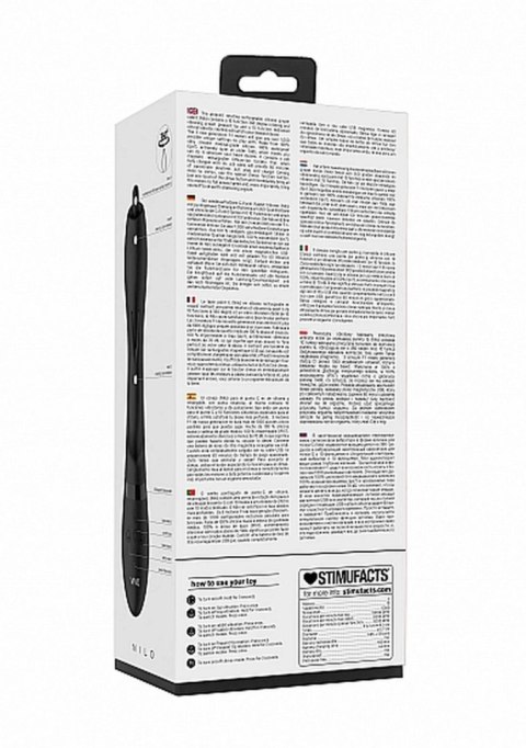 Nilo - Pinpoint Rotating G-spot Rabbit - Black Nilo - Pinpoint Rotating G-spot Rabbit - Black