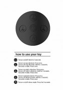 Nilo - Pinpoint Rotating G-spot Rabbit - Black Nilo - Pinpoint Rotating G-spot Rabbit - Black