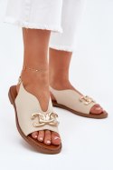 Sandały Model Amelira 25SD35-8775 Beige - Step in style Step in style
