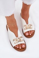 Sandały Model Amelira 25SD35-8775 White - Step in style Step in style